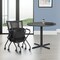 Office Star Products ProGrid Soft Frame Folding Chair, Freeflex Coal 69349-30 - alternate 7