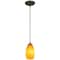Access Lighting Champagne, Pendant, Oil Rubbed Bronze Finish, Maya Glass 28012-1C-ORB/MYA - alternate 5