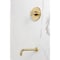 Kingston Brass Single-Handle Pressure Balanced Tub Faucet, Brushed Brass KB6337AXTO - alternate 3