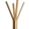 Homeroots 68in Natural Modern Wood Coat Tree Rack 372978 - alternate 5