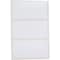 Brady Self-Laminating Vinyl Wrap Around Labels for 1 in. Small Core Printers, 0.75 in. x 1.5 in. All White THT-135-427-2-AWSC - alternate 3