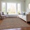 Homeroots 5' X 8' Brown Beige And Taupe Geometric Washable Indoor Outdoor Area Rug 615189 - alternate 4