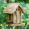 Perky-Pet Wild Bird 3.5 lb Wood Mountain Chapel Bird Feeder 1 ports 50172 - alternate 5
