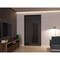 Vdomdoors Aluminum Door Iron 1600 Black Entry Steel Metal Classic Painted 50 x 92 (36+14 x 80+12)-Left Inswin IRON1600EXD-BLK-W36+14xH80+12-LH-I - alternate 3