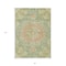 Homeroots 5' X 8' Artichoke Green Floral Medallion Washable Indoor Outdoor Area Rug 607831 - alternate 7