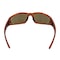 Crossfire Safety Glasses, Demi-Copper Mirror Lens, Burnt Orange Frame, Full-Frame, 1 PR 23125 - alternate 7