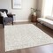 Homeroots 3' X 5' Ivory And Brown Polka Dot Washable Indoor Outdoor Area Rug 599052 - alternate 7