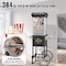 Vevor Popcorn Machine with Cart Popcorn Popper Maker 800W 8oz Kettle 48 Cups Black NP08F - alternate 5