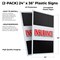 Signmission Insurance, Plastic Signs Only 24 Inch x 36 Inch, Corrugated Plastic, 2PK CSB-2436-2PACK-Insurance - alternate 2