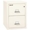Fireking 2 Drawer, 1 Hr Fire & impact rated, 25" depth Letter Ivory White 2-1825-CIW - alternate 1