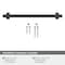 Amerock Davenport 7-9/16 inch 192mm Center-to-Center Oil-Rubbed Bronze Cabinet Pull BP36618ORB - alternate 2