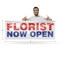 Signmission Florist Now Open, 24 Inch x 72 Inch, Vinyl Banner B-72-30638 - alternate 4