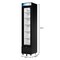 Koolmore 17 in. Slim Commercial Merchandiser Freezer with Manual Defrost, 6.5 Cu. Ft. Capacity, in Black KM-MDF-17S - alternate 7