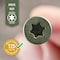 Nuvo Iron No 10 screw, 4 in., Torx head, includes T25 Drill bit Green, 100PK 104GRJ - alternate 4