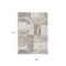 Homeroots 9' X 12' Ivory And Beige Geometric Washable Indoor Outdoor Area Rug 612585 - alternate 4