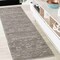 Jonathan Y Citta High-Low Pile Mediterranean Tile Dark Gray/Ivory 2 ft. x 8 ft. Indoor/Outdoor Runner Rug SBH102C-28 - alternate 1