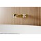 Kingston Brass Two-Handle Wall Mount Tub Faucet, Brushed Brass KS5027PX - alternate 4