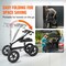 Vevor Knee Scooter Aluminum Steerable Knee Walker Folding Recovery Scooter 350LB HFK-9277KD - alternate 6