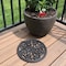 Amerihome AmeriHome4 Piece 12 inch Round Rubber Scrollwork Step Mat Set RMRS124 - alternate 4
