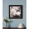 Homeroots Noir Roses 1 Black Framed Print Wall Art 416096 - alternate 4