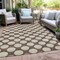 Homeroots 5' X 8' Brown And Beige Polka Dot Washable Indoor Outdoor Area Rug 595212 - alternate 7