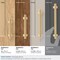 Amerock Davenport 6-5/16 in 160 mm Center-to-Center Champagne Bronze Cabinet Pull BP36607CZ - alternate 5