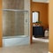Craft And Main Sliding Shower Door, 54x55in, Frameless CVST5455-CL-SV - alternate 4