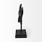 Homeroots Black Metal Tribal Inspired Sculpture 392414 - alternate 9