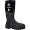 Muck Boot Co Men's Chore Classic Wide Calf Tall Rubber Boot, Steel Toe Toe, 16 in Height, Black, 11 MCXF-STL-BLK-110 - alternate 3