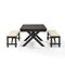 Crosley Hayden 3-Piece Dining Table Set For 6 KF13024SL - alternate 7