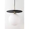 Mitzi Ellis 1 Light Pendant 10.25 In. Aged Brass/Black H200701L-AGB/BK - alternate 2