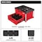 Milwaukee Tool PACKOUT 2-Drawer Tool Box, 50 lb Capacity / 25 lb Capacity per Drawer, 22" W x 16" D x 14" H 48-22-8442 - alternate 10
