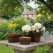 Homeroots Set of Three Brown Solid Wood Rectangular Pot Planter 274840 - alternate 5