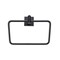 Paradise Bathworks Rapture, Towel Ring, Matte Black 70020 - alternate 1