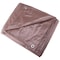 Prosource Tarpaulin, 20 ft L, 16 ft W, 5 mil Thick, Polyethylene, Brown T1620BB90 - alternate 1