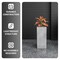 Leisuremod Terra Tall Square Fiberstone & MgO Clay Planter, Weather-Resistant, Indoor/Outdoor, No Assembly TP24AC - alternate 5
