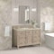 James Martin Vanities Lorelai 48" Single Vanity, Whitewashed Oak, w/ 3 CM Tajnar Eclos Top 424-V48-WWO-3TJR - alternate 5