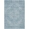 Homeroots 9' X 12' Sky Blue And Ivory Oriental Washable Indoor Outdoor Area Rug 603825 - alternate 9