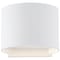Nuvo Lightgate 5 Watt LED Sconce Matte White Finish Round 3000K 62/1465R1 - alternate 3