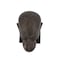 Homeroots 16" Brown Resin Gorilla Face Tabletop Sculpture 574104 - alternate 5