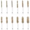 Neiko Wire Brush Drill Attachments with 1/4-Inch Hex Shank, SAE and MM Brushes Assortment, 38-Piece Set 00325A - alternate 6