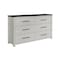 Global Furniture Usa Contemporary Ava Beige Dresser AVA-BEIGE-DR - alternate 2