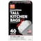 Do It Best 13 Gal. Tall Kitchen White Trash Bag, 40-Count 627992 - alternate 3