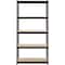 Lorell 2,300 lb Capacity Riveted Steel Shelving Recycled 59697 - alternate 1