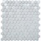 Apollo Tile Cotton White 11.8 in x 12 in Recycled Glass Matte Floor and Wall Mosaic Tile 4.92 sqft/case, 5PK APLVRE8801A - alternate 7