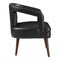 Osp Home Furnishings Mason Accent Reception Chair, Black MSN-PD27 - alternate 5