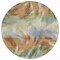 Homeroots 8' Beige And Copper Round Abstract Washable Indoor Outdoor Area Rug 631331 - alternate 5