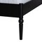Baxton Studio Brantley Spindle Bedroom Set, Black, King 272-14805-14805-14806-14809-ZORO - alternate 8