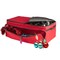 Elf Stor Christmas Ornament Organizer Storage Box 3 Trays, Adjustable Grids, and Large Front Zipper Pocket 83-DT152R - alternate 6