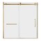 Kingston Brass 60" W x 60" H Right Handed Tub Door, Brushed Brass SSD60608SR7 - alternate 1